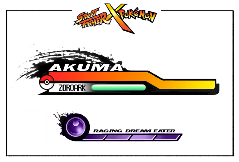 Illustration for article titled SF x PKMN Mini Art Series Finale! Akuma x _______ ?!